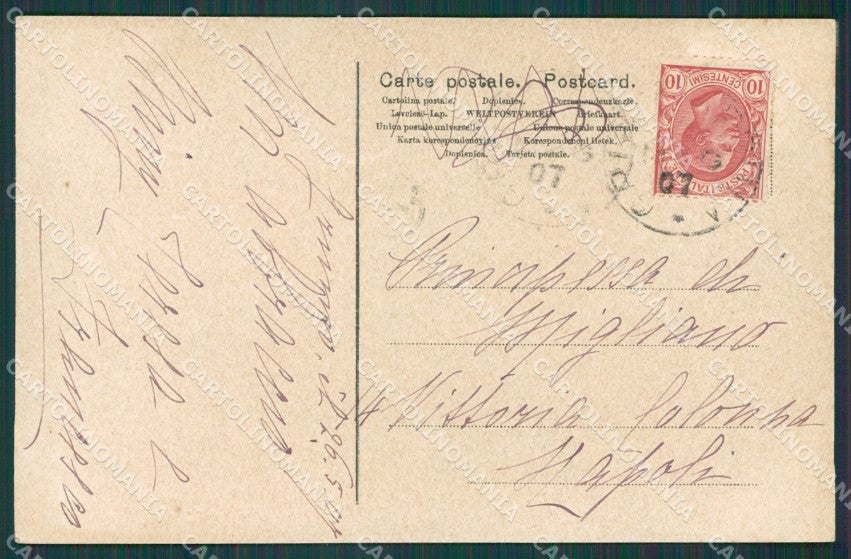 Bari Bitonto Orfanotrofio cartolina XB0342 – retro