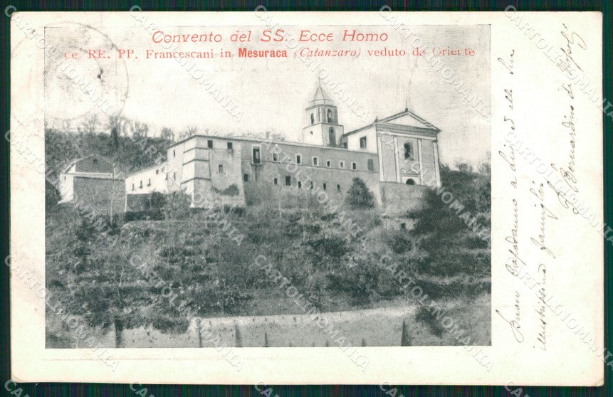 Crotone Mesuraca Convento cartolina XB0363 – fronte