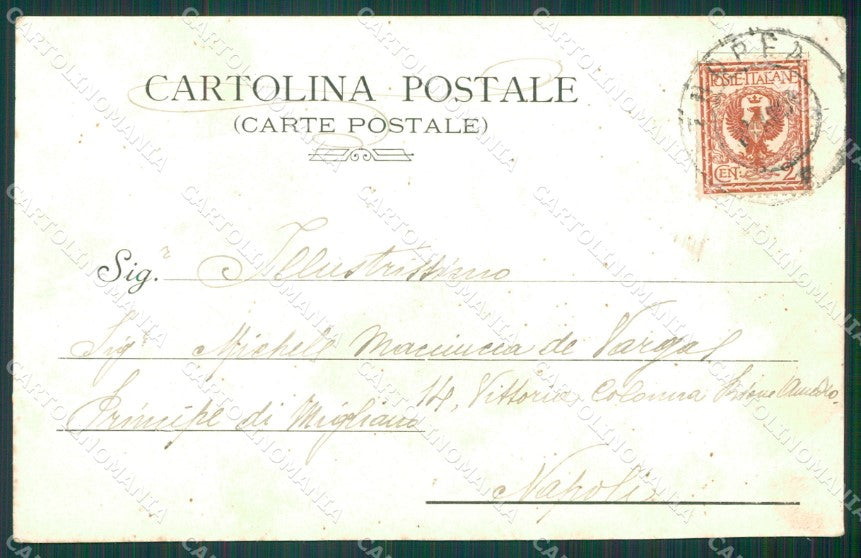 Crotone Mesuraca Convento cartolina XB0363 – retro