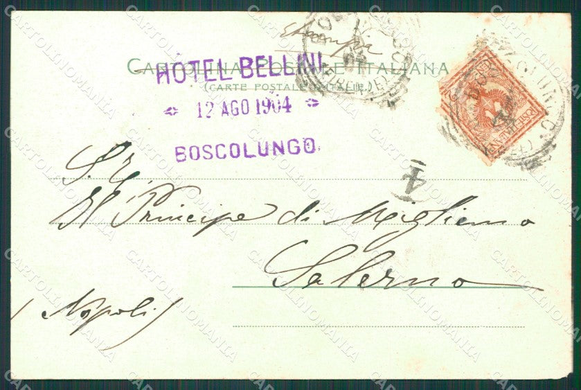 Pistoia Abetone Piramidi PIEGHINA cartolina XB0372 – retro
