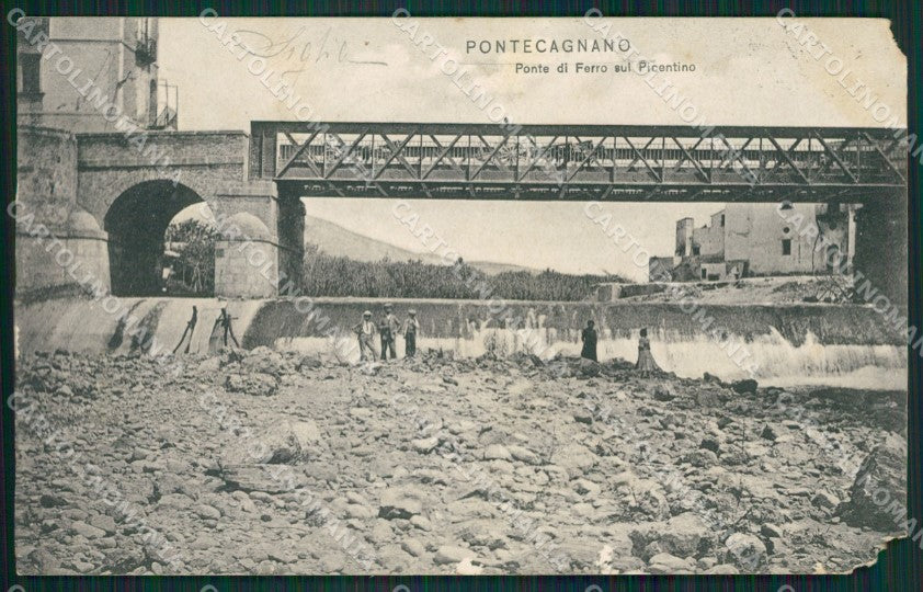 Salerno Pontecagnano ABRASA cartolina XB0396 – fronte