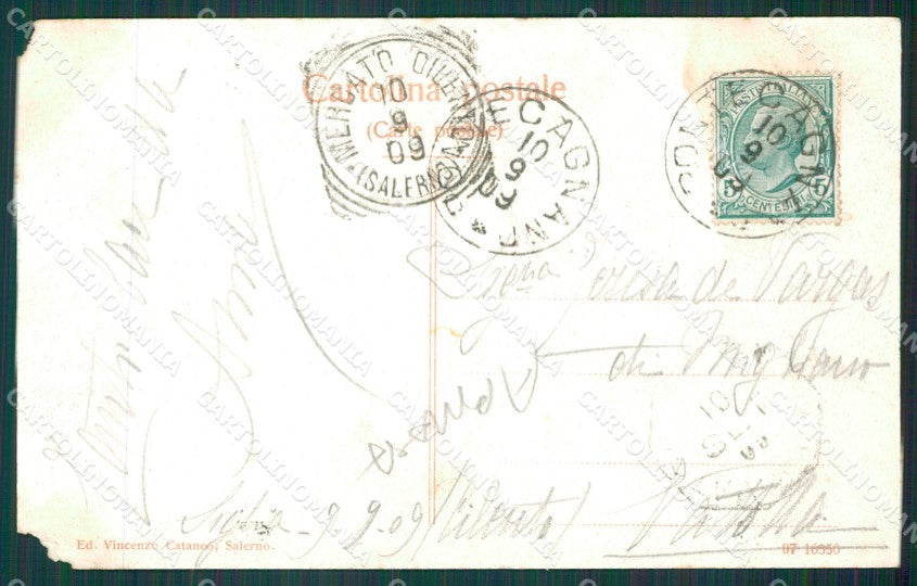 Salerno Pontecagnano ABRASA cartolina XB0396 – retro