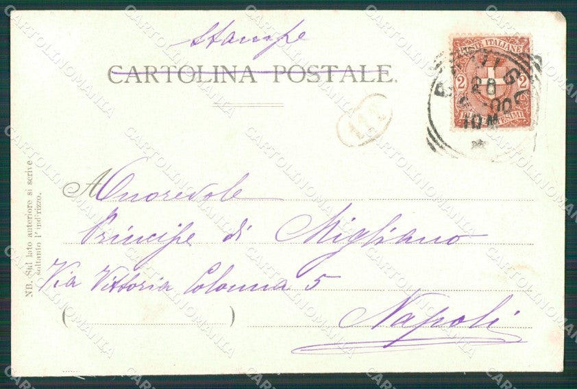 Rovigo Città Porta San Bartolomeo cartolina XB0425 – retro