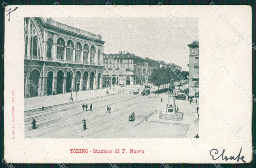Torino Città Stazione cartolina XB0448 – fronte