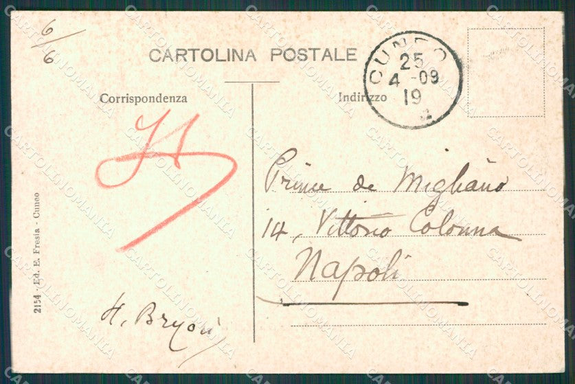 Cuneo Madonna dell'Olmo cartolina XB0482 – retro