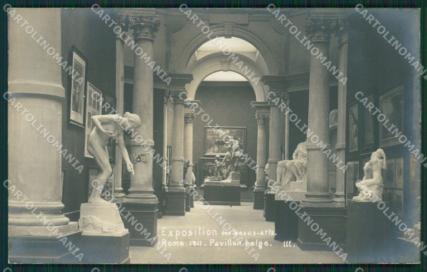 Roma Città Esposizione Belle Arti Foto cartolina XB0544 – fronte