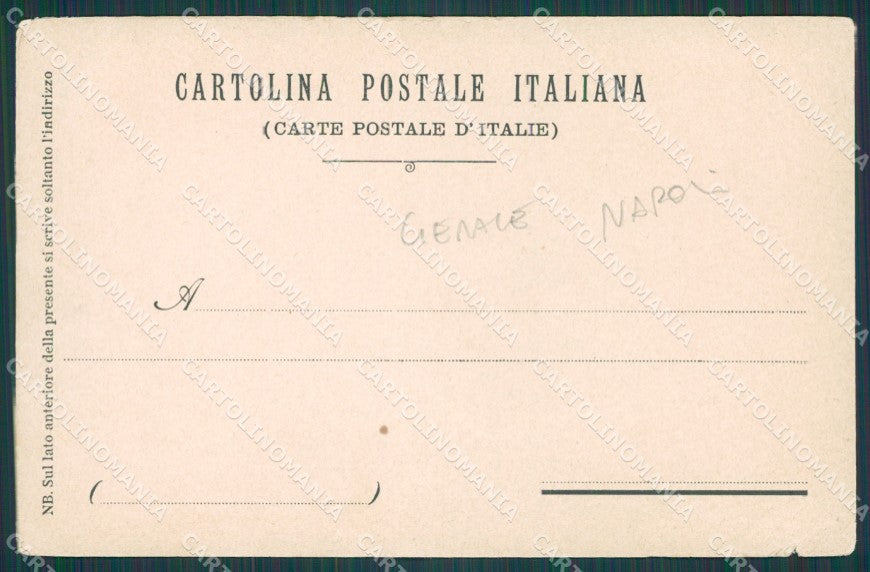 Napoli Gerace PIEGA Foto cartolina XB0549 – retro