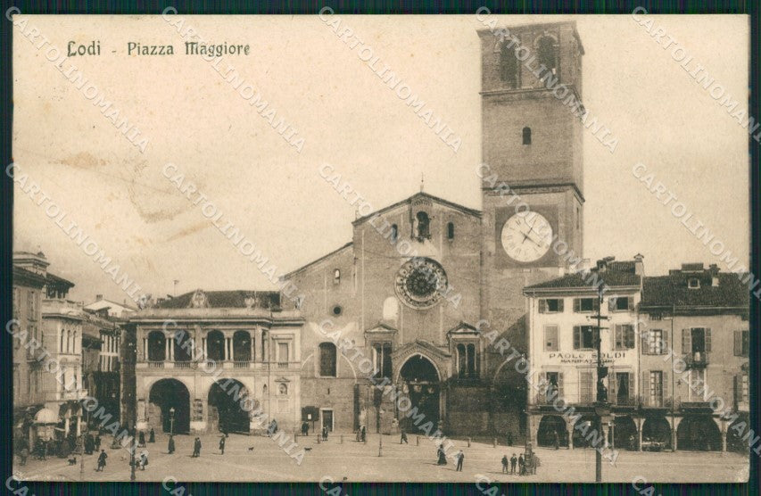 Lodi Città cartolina XB0613 – fronte