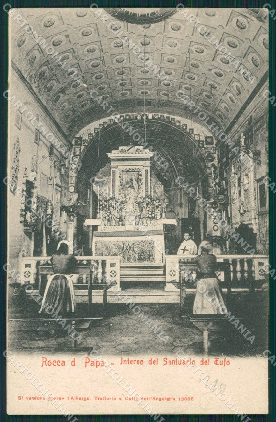 Roma Rocca di Papa Santuario cartolina XB0615 – fronte