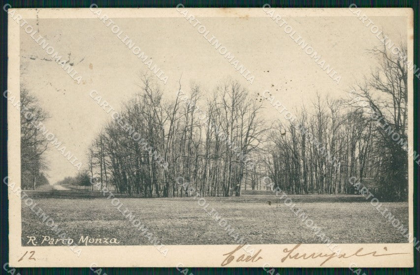 Milano Monza Parco di cartolina XB0637 – fronte