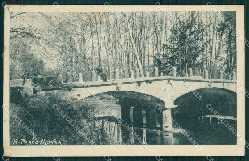 Milano Monza Parco di PIEGHINA cartolina XB0640 – fronte
