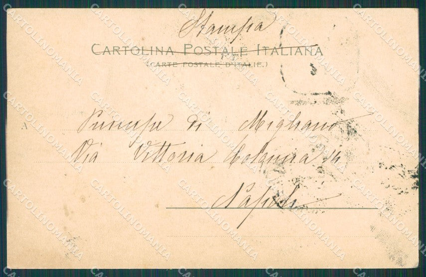 Catania Etna Lava Fredda cartolina XB0666 – retro