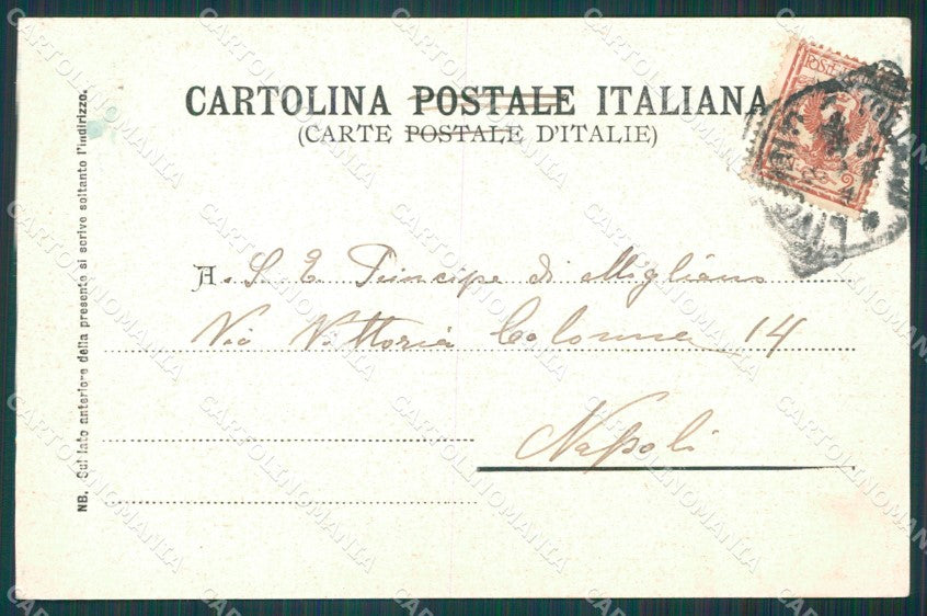Livorno Città Nave cartolina XB0683 – retro