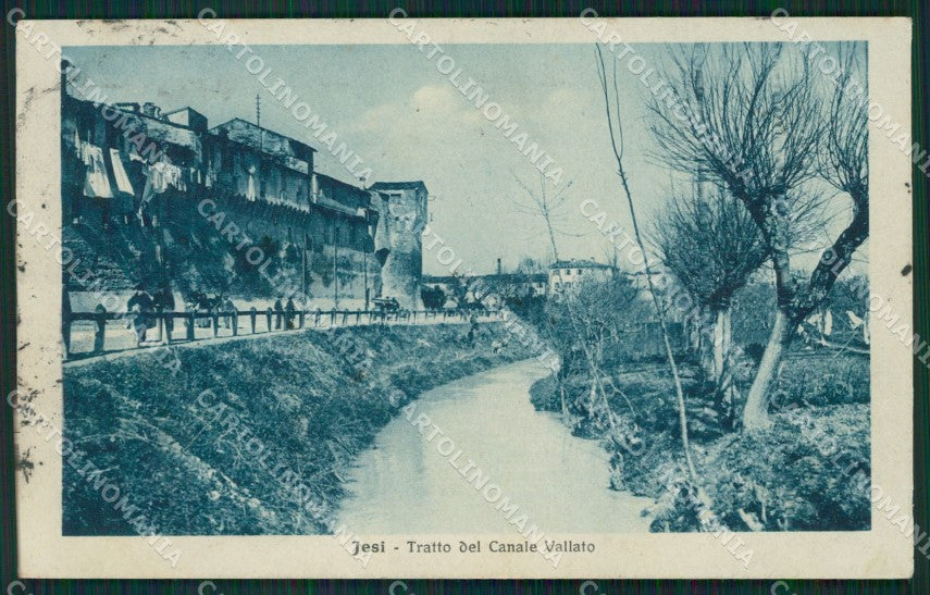 Ancona Jesi Canale Vallato cartolina XB0688 – fronte