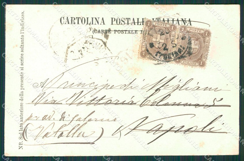 Aosta Gressoney Genta cartolina XB0693 – retro