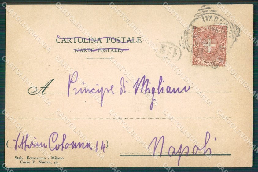 Genova Costumi cartolina XB0706 – retro