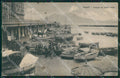 Napoli Santa Lucia Barche PIEGATA cartolina XB0717 – fronte