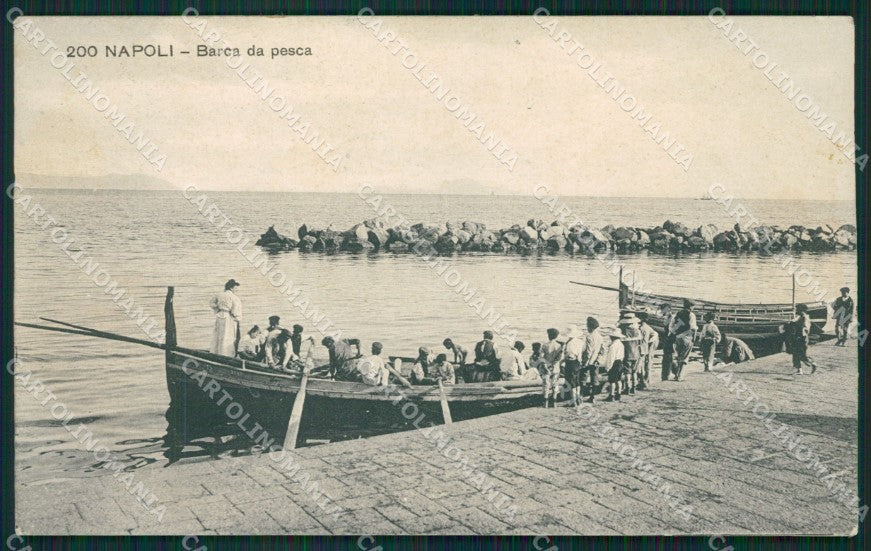 Napoli Città Pescatori cartolina XB0726 – fronte