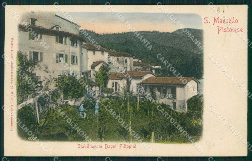 Pistoia San Marcello Pistoiese cartolina XB0751 – fronte
