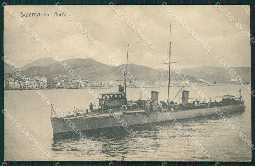 Salerno Città Nave cartolina XB0772 – fronte