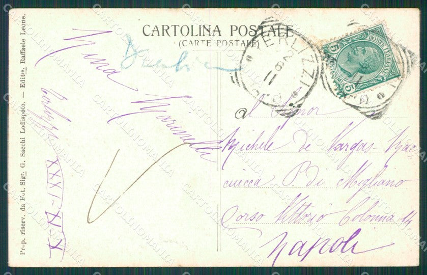 Barletta Trani ABRASA PIEGHE Foto cartolina XB0781 – retro