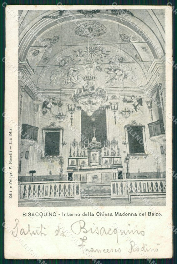 Palermo Bisacquino cartolina XB0785 – fronte