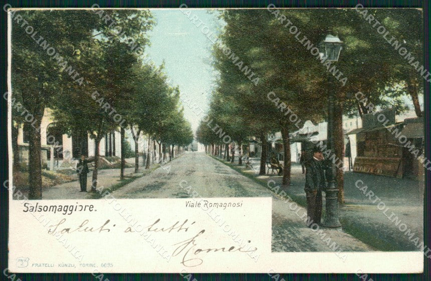 Parma Salsomaggiore cartolina XB0821 – fronte