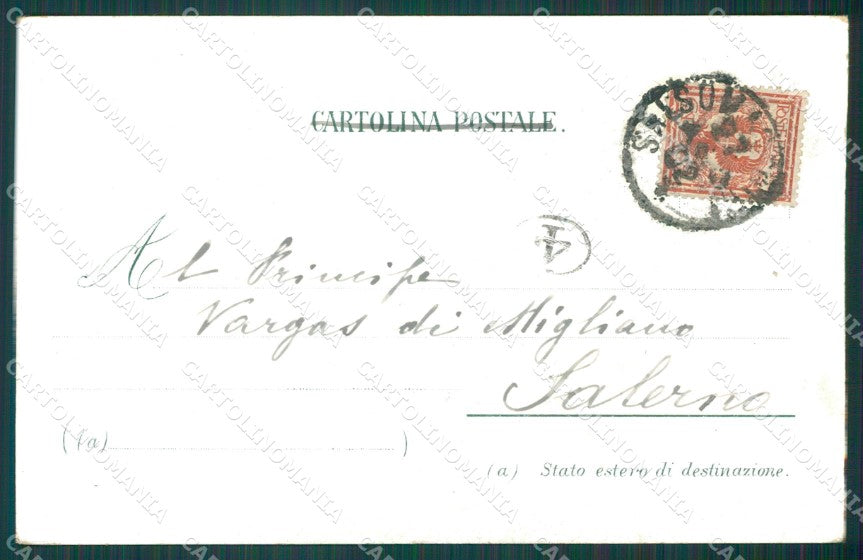 Parma Salsomaggiore cartolina XB0821 – retro