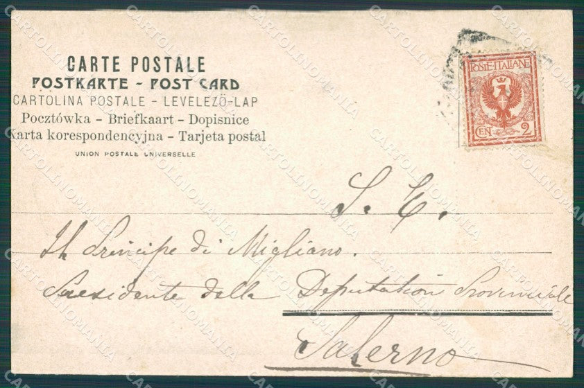 Napoli Città Porta Capuana cartolina XB0823 – retro