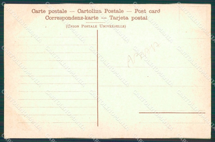 Napoli Pompei Valle di ABRASA cartolina XB0825 – retro
