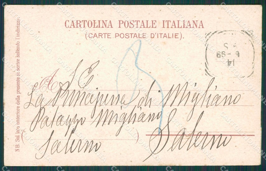 Napoli Posillipo cartolina XB0830 – retro