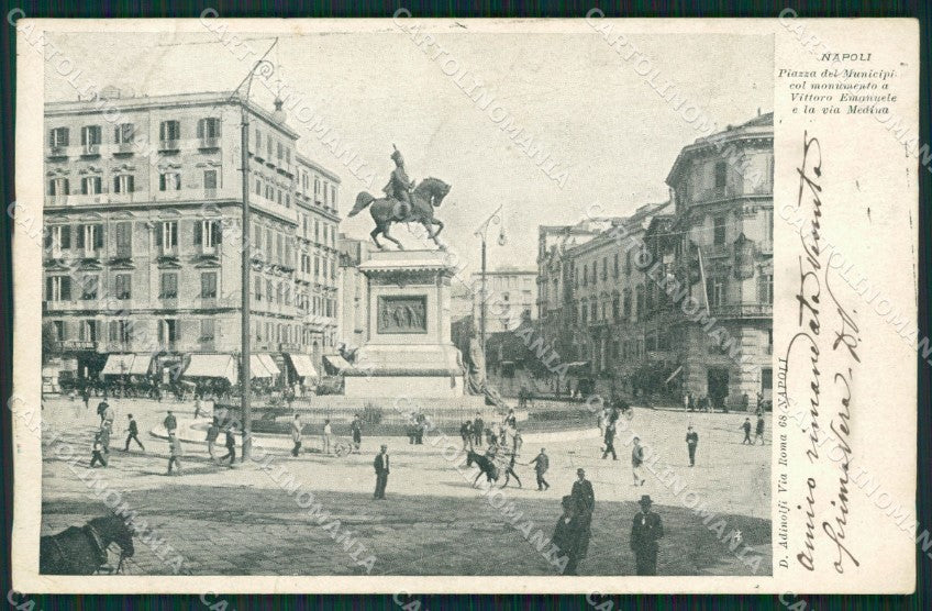 Napoli Città cartolina XB0847 – fronte