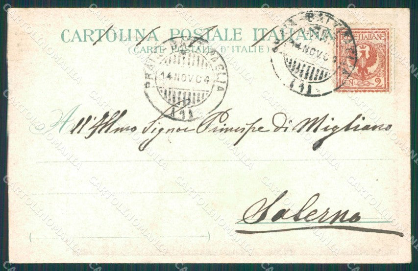 Napoli Città cartolina XB0847 – retro