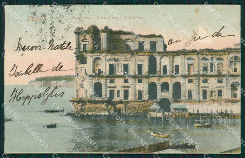 Napoli Posillipo cartolina XB0850 – fronte