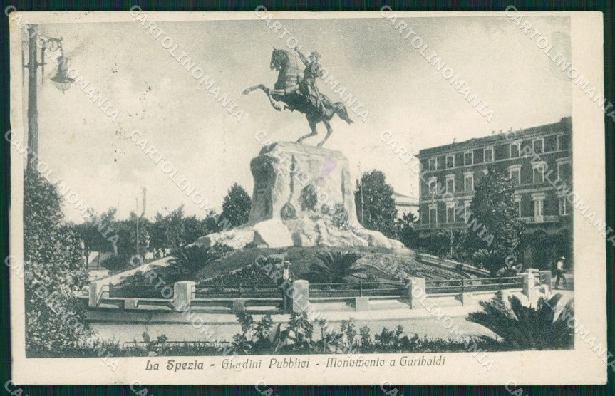 La Spezia Città Garibaldi cartolina XB0856 – fronte
