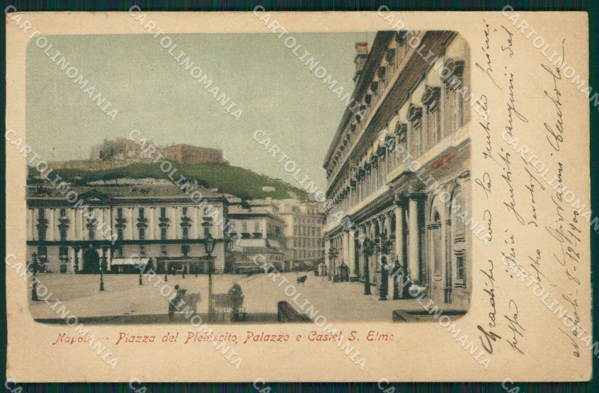 Napoli Città cartolina XB0868 – fronte