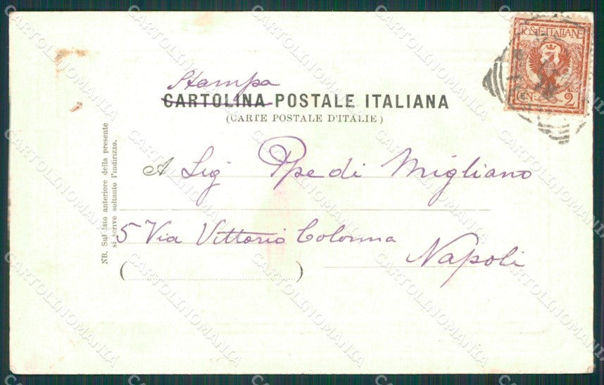 Genova Città cartolina XB0891 – retro