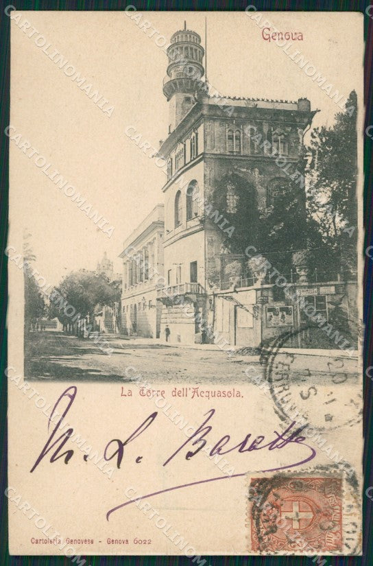 Genova Città cartolina XB0893 – fronte