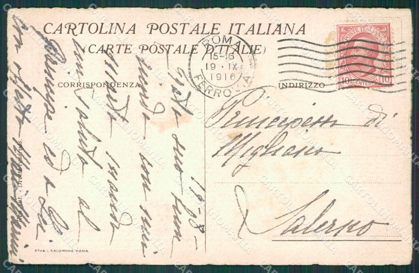 Roma Città cartolina XB0906 – retro