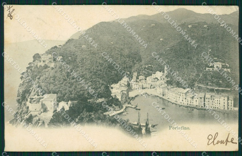 Genova Portofino cartolina XB0915 – fronte
