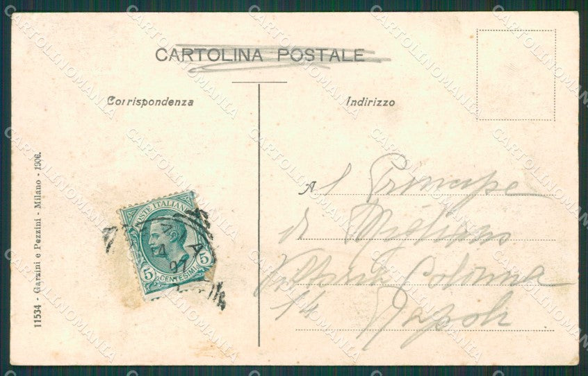 La Spezia Città cartolina XB0923 – retro