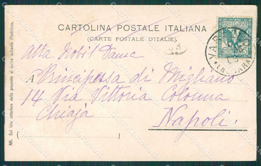 Vercelli Varallo Madonna del Cuore cartolina XB0927 – retro