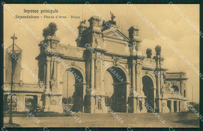 Roma Città Esposizione cartolina XB0930 – fronte