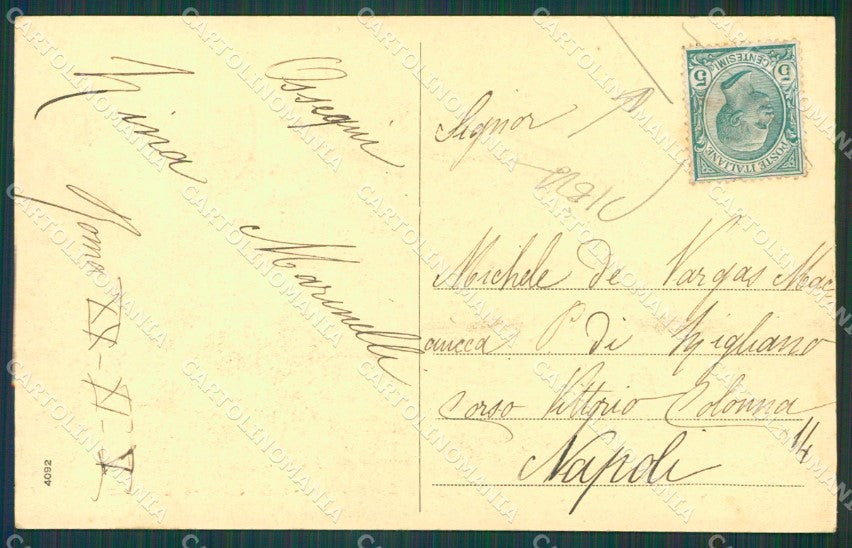 Roma Città Esposizione Casa Colonica Lucchese PIEGA cartolina XB0937 – retro