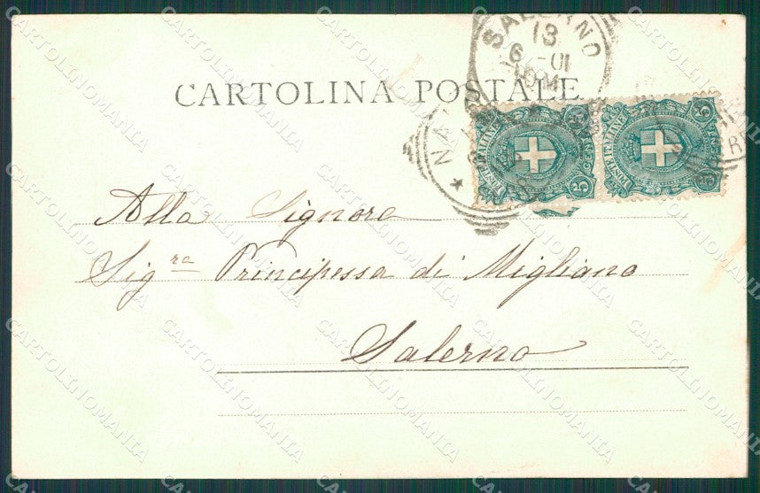 Napoli Costumi cartolina XB0960 – retro