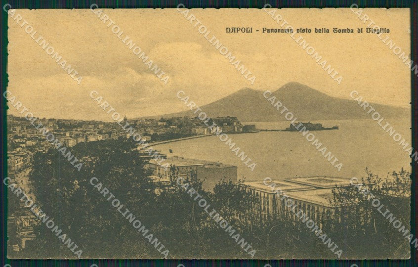 Napoli Città Tomba di Virgilio cartolina XB0968 – fronte
