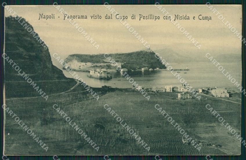 Napoli Posillipo Nisida Cuma cartolina XB0969 – fronte
