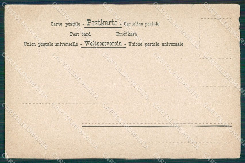 Napoli Città Esposizione d'Igiene STRAPPO cartolina XB0988 – retro