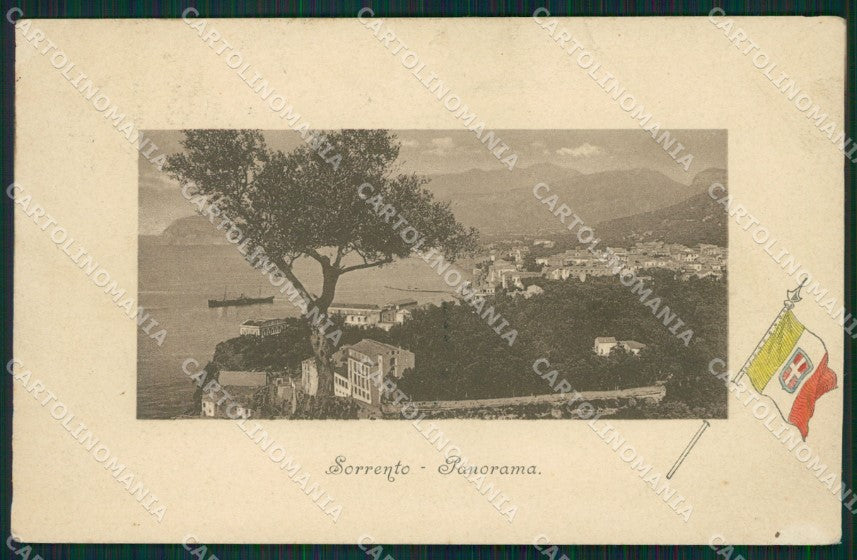 Napoli Sorrento cartolina XB1025 – fronte