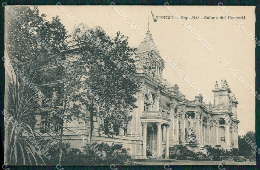 Torino Città Esposizione 1911 cartolina XB1030 – fronte